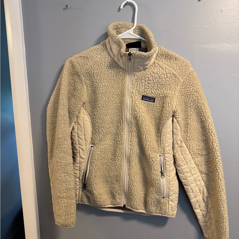 Patagonia Cream Fleece Jacket